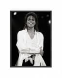 TPFLiving Kunstdruck Leinwand Michael Jackson Schwarz-Weiß Bild 2