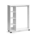 Vicco Garderobe Cosmo Anthrazit mit 4 Fächern und Laufrollen Bild 2