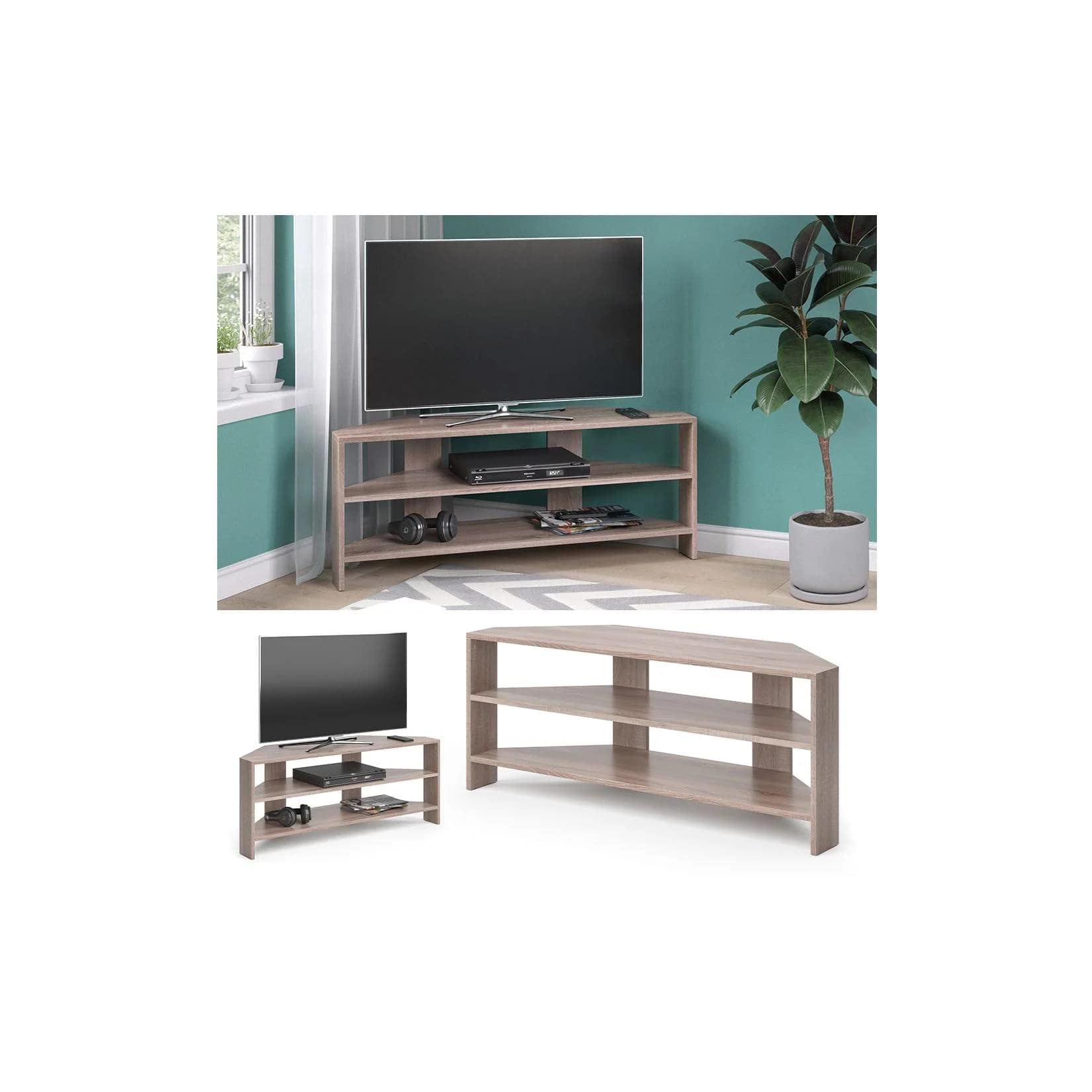 Vicco Lowboard Pit TV-Schrank Sideboard Sonoma Skandinavisch