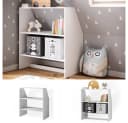 Vicco Dachschrägenregal Weiß Kinderregal mit Fachböden Bild 2