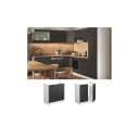 Vicco Spülenunterschrank R-Line Landhaus Weiß-Anthrazit Bild 1