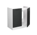 Vicco Spülenunterschrank R-Line Landhaus Weiß-Anthrazit Bild 5