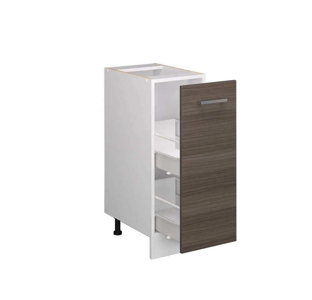 Vicco Apothekerunterschrank 30 cm Weiß/Edelgrau R-Line - Bild 5