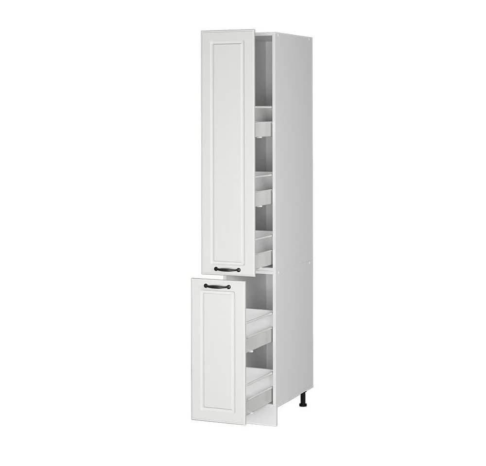 Vicco Apothekerhochschrank R-Line Weiß Landhaus 30 cm - Bild 5