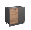 Vicco Eckunterschrank R-Line Goldkraft Eiche/Anthrazit Bild 3