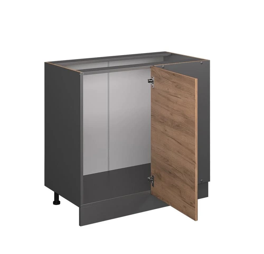 Vicco Eckunterschrank R-Line Goldkraft Eiche/Anthrazit - Bild 5
