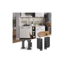 Vicco R-Line Unterschrank Anthrazit 20 cm Küchenregal Bild 1