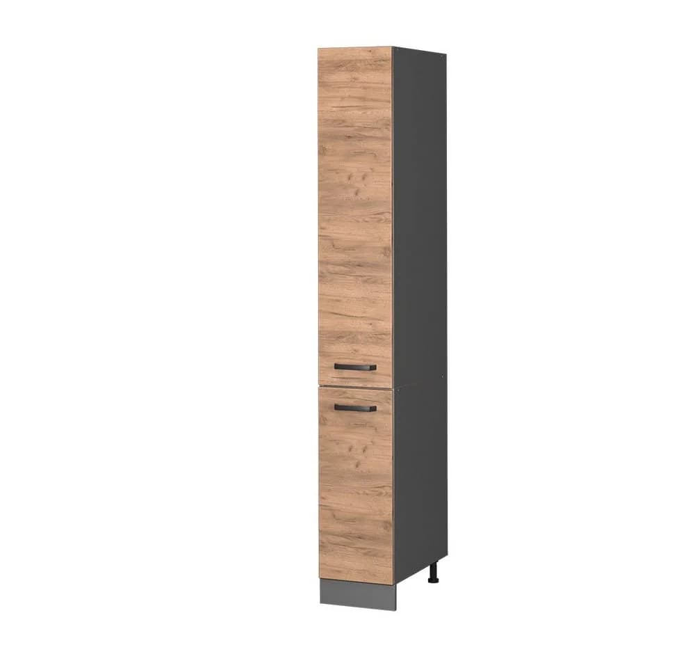 Vicco Apothekerhochschrank R-Line Anthrazit Eiche Hochschrank - Bild 3