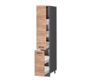 Vicco Apothekerhochschrank R-Line Anthrazit Eiche Hochschrank Bild 5