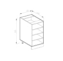 Vicco Unterschrank R-Line Goldkraft Eiche Modern Bild 2