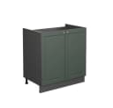 Vicco Spülenunterschrank Fame-Line Grün-Gold Landhaus 80 cm Bild 3