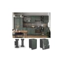 Vicco Fame-Line Küchenunterschrank Grün-Gold Landhaus 50 cm Bild 1