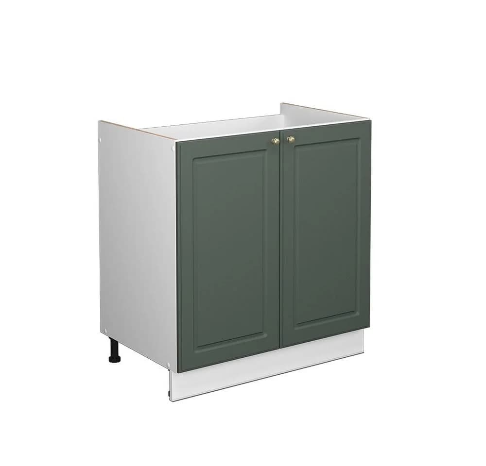 Vicco Spülenunterschrank Fame-Line Weiß Grün-Gold Landhaus 80 cm - Bild 3