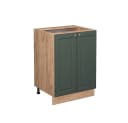 Vicco Unterschrank Fame-Line Grün-Gold Landhaus 60 cm Bild 3