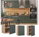 Vicco Hängeschrank Fame-Line Grün-Gold Landhaus Küchenschrank Bild 2