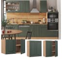 Vicco Hängeschrank Fame-Line Grün-Gold Landhaus 60 cm Bild 2