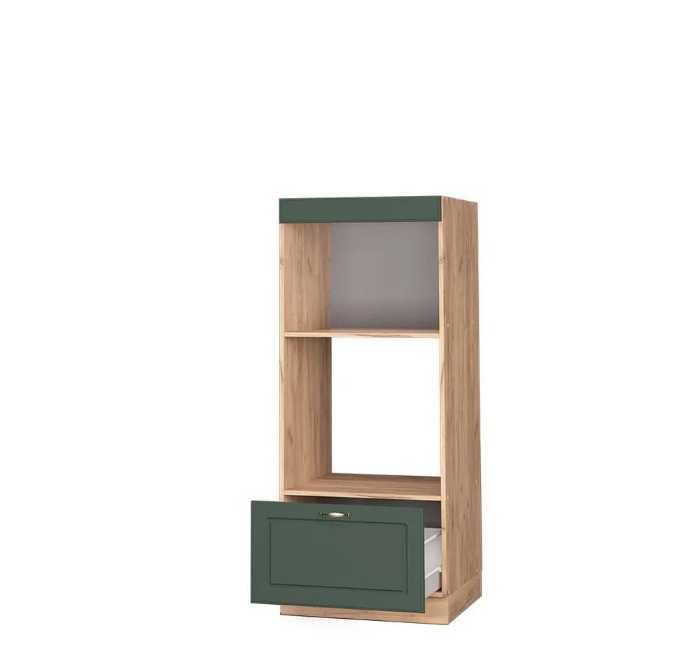 Vicco Mikrowellenschrank Fame-Line Grün-Gold Landhaus 60 cm - Bild 5