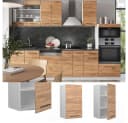 Vicco Hängeschrank Weiß Eiche Modern mit Softclose Bild 2