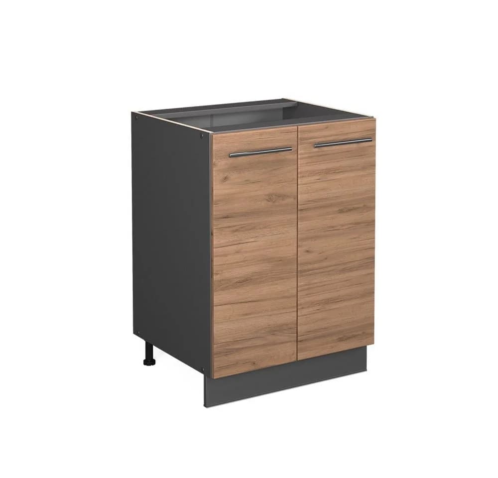 Moderner Unterschrank aus Eiche und Anthrazit - Bild 3