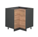 Vicco Eckunterschrank Fame-Line Anthrazit Eiche Modern Bild 3