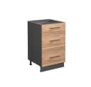 Vicco Fame-Line Küchenunterschrank Anthrazit Eiche 50 cm Bild 3