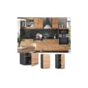 Vicco Hängeschrank Fame-Line Anthrazit Eiche Modern Bild 1