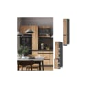 Vicco Apothekerhochschrank R-Line Anthrazit Eiche 30 cm Bild 1