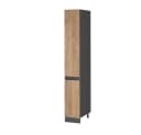 Vicco Apothekerhochschrank R-Line Anthrazit Eiche 30 cm Bild 3