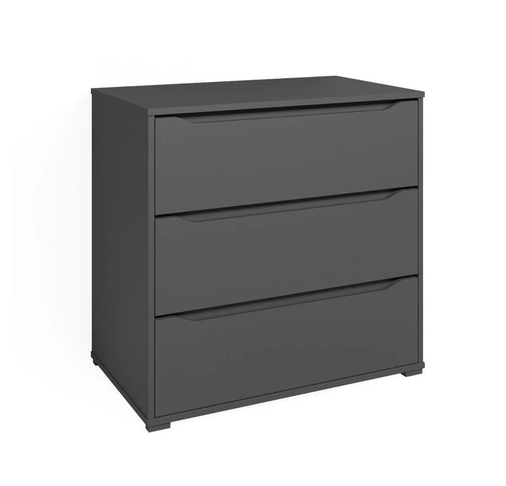 Vicco Kommode Ruben Anthrazit 3 Schubladen Modernes Sideboard - Bild 2