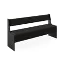 Vicco Sitzbank Roman Schwarz mit Stauraum Modern Bild 3