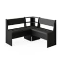 Vicco Eckbankgruppe Roman Schwarz Modern mit Klappfunktion Bild 3