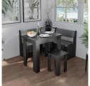 Vicco Eckbankgruppe Roman Schwarz Modern mit Klappfunktion Bild 5