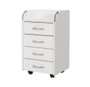 Vicco Rollcontainer Gwendolyn Weiß 4 Schubladen Bild 3