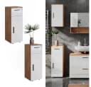 Vicco Midischrank Irma Weiß Hochglanz Eiche Modern Bild 2
