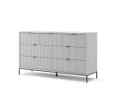 Vicco Sideboard Eliza Grau mit 7 Schubladen Bild 2