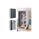 Vicco Kleiderschrank Doros Weiß Modern Rollbar Bild 1