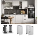 Vicco Apothekerunterschrank Fame-Line Weiß Modern Bild 5