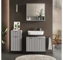 Vicco Midischrank Eliza Grau Modern mit Tür und Schubfach Bild 5
