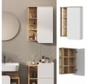 Vicco Hängeschrank Karen 50x75cm Sonoma Weiß Badschrank Bild 2