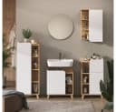 Vicco Hängeschrank Karen 50x75cm Sonoma Weiß Badschrank Bild 5