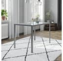 Vicco Esszimmertisch Grand Metall Grau Modern Glas Bild 3