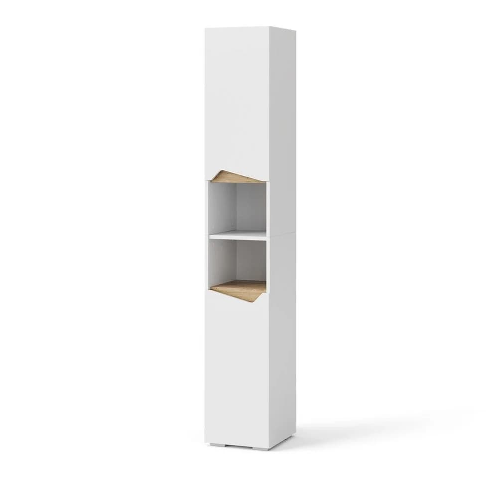 Vicco Hochschrank Marelle Weiß Artisan Badschrank - Bild 3