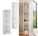 Vicco Hochschrank Gloria Weiß Modern 2 Türen Bild 1