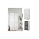Vicco Schrank Betti 4-türig Weiß Sonoma Moderner Stauraum Bild 1