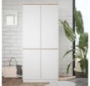 Vicco Schrank Betti 4-türig Weiß Sonoma Moderner Stauraum Bild 3