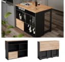 Vicco Bartisch Dominic Eiche Anthrazit mit Stauraum Bild 4