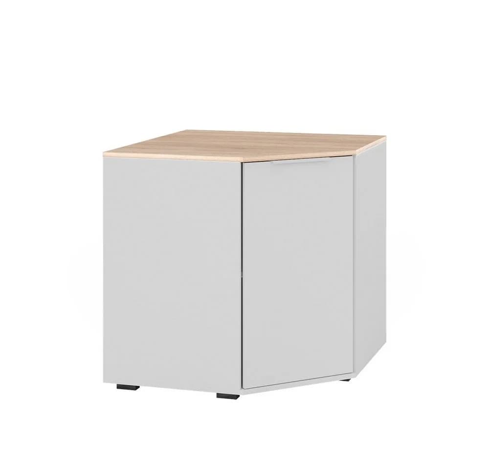 Vicco Eckkommode Betti Weiß Sonoma 1 Tür - Bild 3