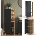 Vicco Midischrank Karen Modern Sonoma Anthrazit Bild 2