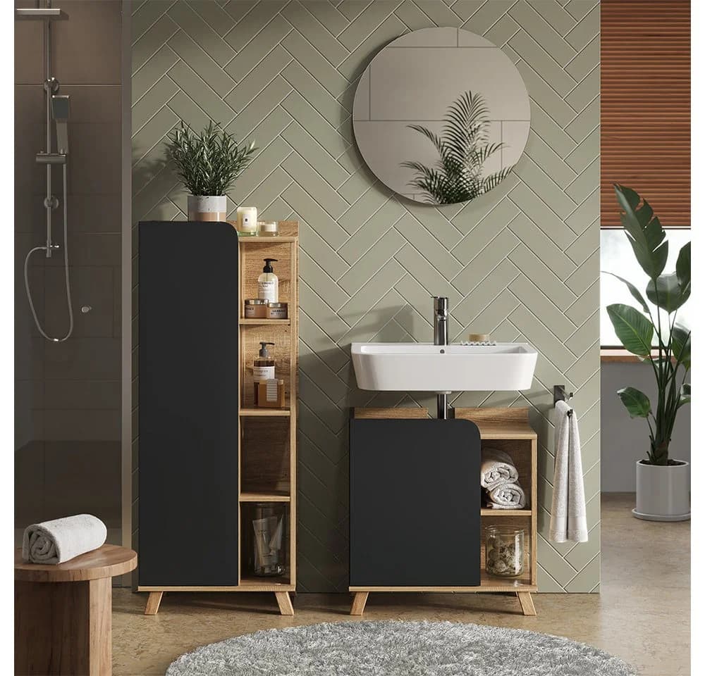Vicco Midischrank Karen Modern Sonoma Anthrazit - Bild 5