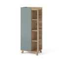 Vicco Midischrank Karen Blau-Grau Moderner Badschrank Bild 3